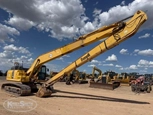 Used Excavator in yard